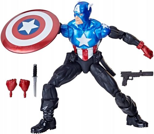 KAPITAN AMERYKA Hasbro MARVEL Legenda AVENGERS F7088 Figurka 15 cm na Arena.pl