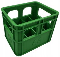 ORGANIZER NA BATERIE AA KOSZYK POJEMNIK AKUMULATORY PALUSZKI ZIELONY