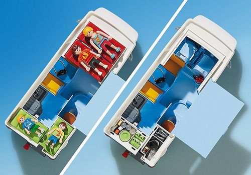 PLAYMOBIL KAMPER AUTO KEMPINGOWE 6671 na Arena.pl