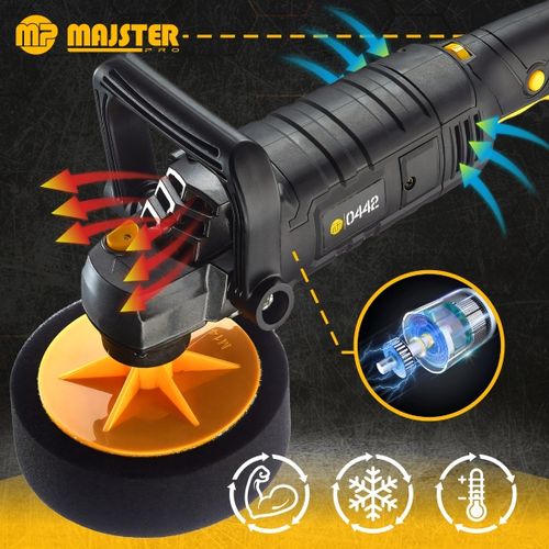 POLERKA Samochodowa Szlifierka 2600W z REGULACJĄ Obrotów + 4x GĄBKA MP0442 na Arena.pl