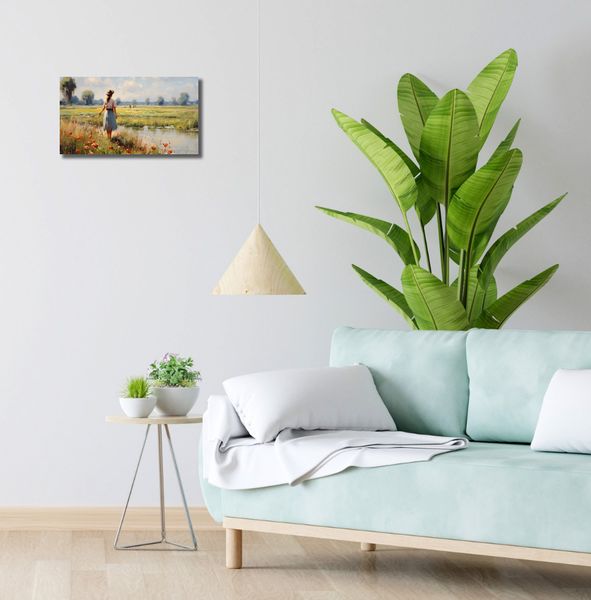 Obraz 40x20cm Wiejski Spokój zdjęcie 2