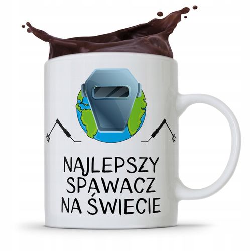 Kubek Prezent Dla Spawacza Najlepszy Na Świecie Z Nadrukiem Ze Zdjęciem na Arena.pl