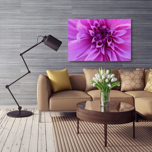 Obraz na płótnie - Canvas, Purpurowy kwiat 50x40 na Arena.pl