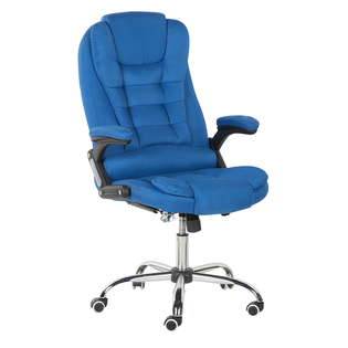 Krzesło Biurowe Regulowane Niebieskie Royal