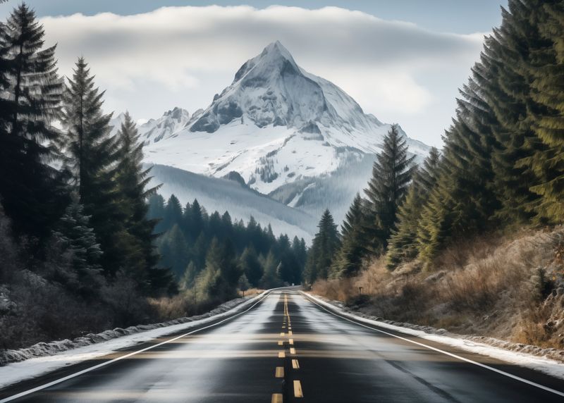 Plakat 70x50cm Odważna Podróż zdjęcie 1