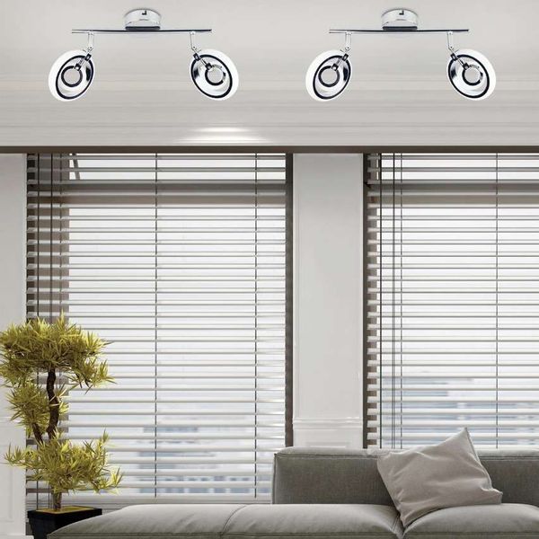 LAMPA sufitowa CELT 92-62017 Candellux metalowa OPRAWA listwa LED 12W 3000K spot reflektorki chrom zdjęcie 4