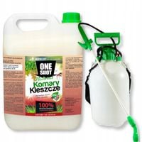 OPRYSK ŚRODEK PŁYN PREPARAT NA KLESZCZE I KOMARY NATURALNY ONE SHOT 5L
