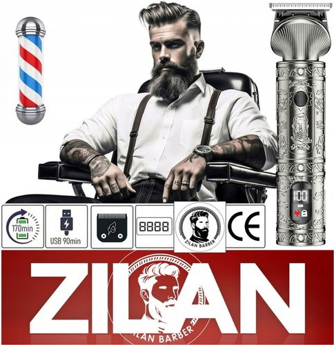 WIELOFUNKCYJNY TRYMER GOLARKA MASZYNKA DO STRZYŻENIA LCD XXL USB 16W1 na Arena.pl