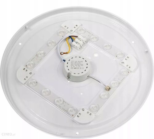 Plafon LED 12W Lampa Panel CZUJNIK RUCHU SuperLED na Arena.pl
