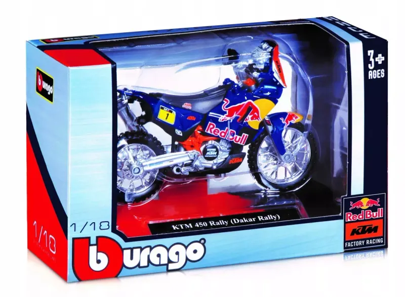 Ktm 450 Rally (Wyścig Dakar), 1:18 zdjęcie 2