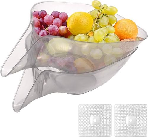 Miska z sitkiem cedzak z ociekaczem 2 szt na Arena.pl