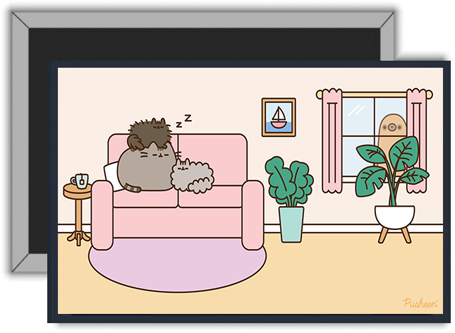 Magnes na lodówkę Pusheen zdjęcie 1