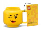 Ceramiczny kubek LEGO dziewczynka - oczko