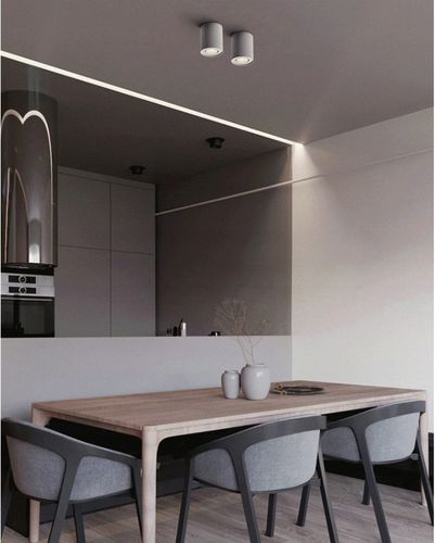 SPOT OPRAWA NATYNKOWA HALOGENOWA SUFITOWA tuba ruchoma na żarówka GU10 na Arena.pl