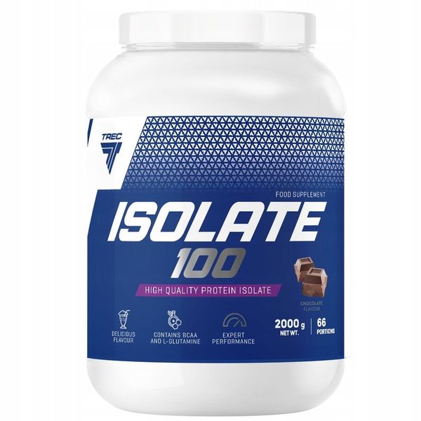 TREC ISOLATE 100 2000g WPI IZOLAT BIAŁKA SERWATKI zdjęcie 3