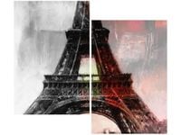 80X70CM WIEŻA EIFFLA DUO OBRAZ