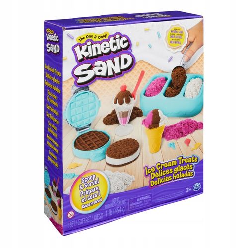 KINETIC SAND LODOWE PRZYSMAKI LODZIARNIA PACHNĄCY 3 KOLORY ZAPACHOWE na Arena.pl