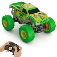 HOT WHEELS MONSTER TRUCKS POJAZD R/C GUNKSTER SAMOCHÓD ŚWIECĄCY W CIEMNOŚCI