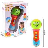 Mikrofon dla dzieci projektor grający melodie