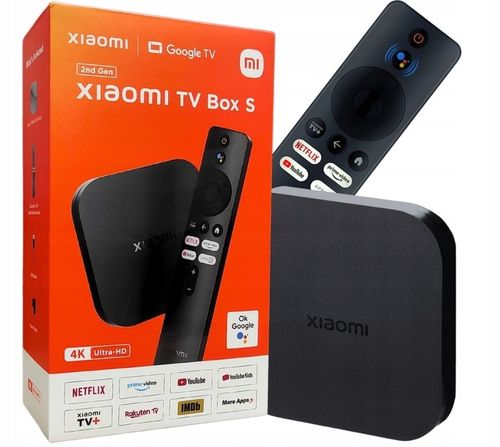 Odtwarzacz multimedialny Xiaomi Mi Box S 2-Gen 4K Smart TV WiFi HDMI USB na Arena.pl
