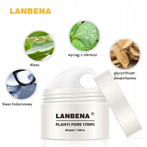 LANBENA PLANTS PORE STRIP 30G na Arena.pl