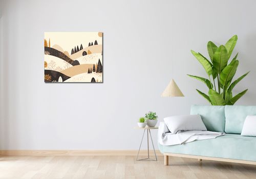 Obraz 70x60cm Jesień w Wzgórzach na Arena.pl