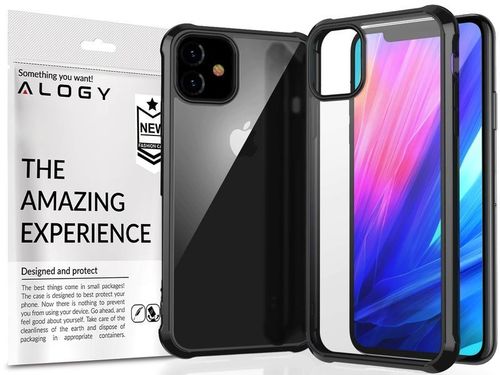 Etui Alogy Bumper Armor do Apple iPhone 11 czarne na Arena.pl