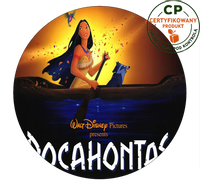 Opłatek na tort Pocahontas