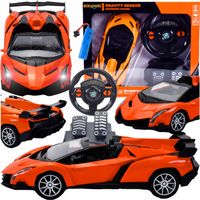 ZDALNIE STEROWANE AUTO SPORTOWE SAMOCHÓD RC ŚWIECI DŹWIĘK NA PILOT ZESTAW