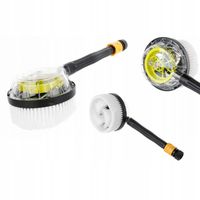 SZCZOTKA OBROTOWA DO MYCIA 14CM NA WĄŻ 1/2"