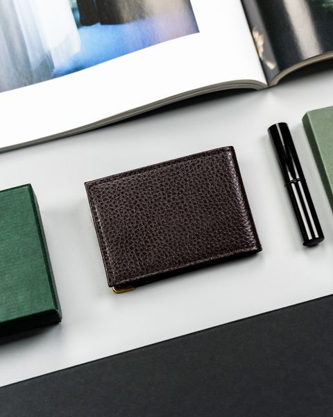etui na karty skórzane 301-bl-brown zdjęcie 3