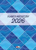 kalendarz planer miesięczny duży 2026 A4