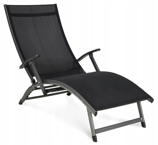 Leżak Relax Black zdjęcie 1