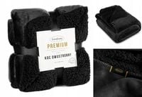 Koc Dwustronny 200x220 Polar Bukla Eurofirany Sherpa Baranek Narzuta Duża