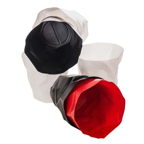 Kosz na śmieci "Papier" czerwony na Arena.pl