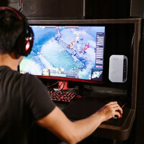 Wzmacniacz Sygnału Zasięgu Sieci Wifi 5G Repeater Zewnętrzny Extender Mocny na Arena.pl