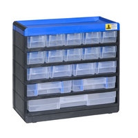 Regalik szufladkowy 17 szuflad - 300x135x285 mm