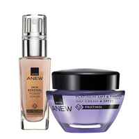 Avon Renewal Zestaw Serum + Krem na dzień Platinum