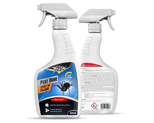 ŚRODEK SPRAY PŁYN + BOMBA DYMNA GRANAT PREPARAT NA PAJĄKI ZESTAW NO PEST na Arena.pl