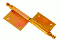 zawias drzwiowy ocynkowany ozdobny 120mm prawy - zaw d120 ozd