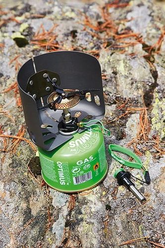 Osłona na palnik Optimus Clip-on Windshield for Gas Canisters szary na Arena.pl