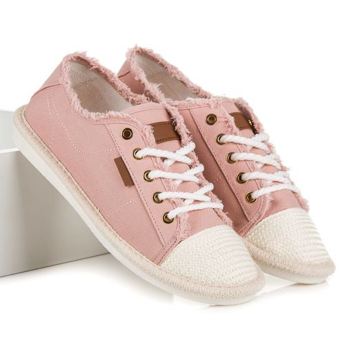Sznurowane trampki espadryle r.37 na Arena.pl