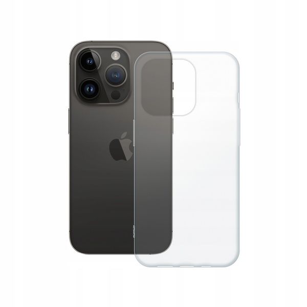 Etui silikonowe Przezroczyste do Apple iPhone 14 Pro zdjęcie 4