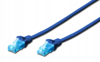 Patchcord U/UTP (UTP) Digitus 30 m niebieski