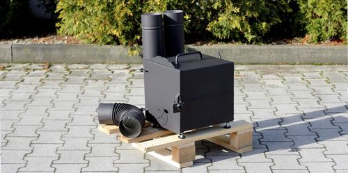 Palenisko do wędzarni suszarni gruba STAL 2mm + rury dymne + kolanko ZESTAW na Arena.pl