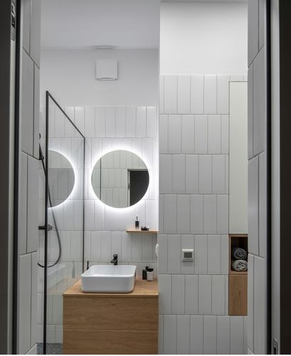 Lustro Podświetlane Okrągłe FI 80CM 480 LED/METR COB WODOSZCZELNOŚĆ IP65 na Arena.pl