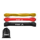 Gumy Oporowe do Ćwiczeń Treningowe di Rozciągania Fitness Zestaw 3 szt Gum