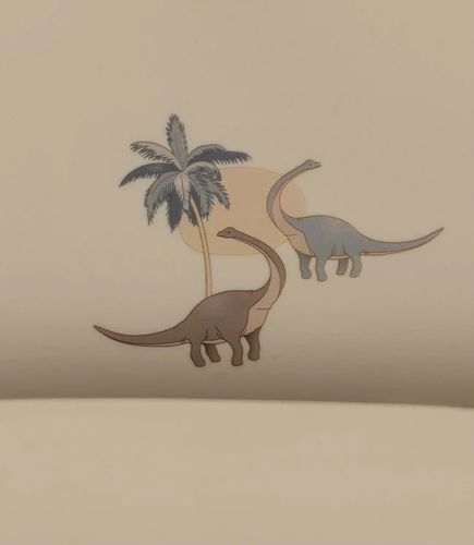 Komplet śliniaków z silikonu Dino, 2 elem. na Arena.pl