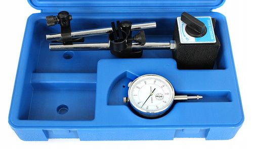 CZUJNIK ZEGAROWY STATYW MAGNETYCZNY 0-10 KOŃCÓWKI na Arena.pl