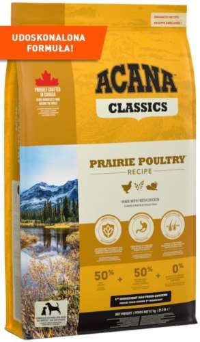 ACANA PRAIRIE POULTRY DOG 9,7 KG na Arena.pl